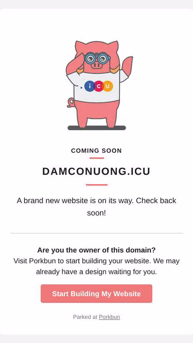 Screenshot of damconuong.icu