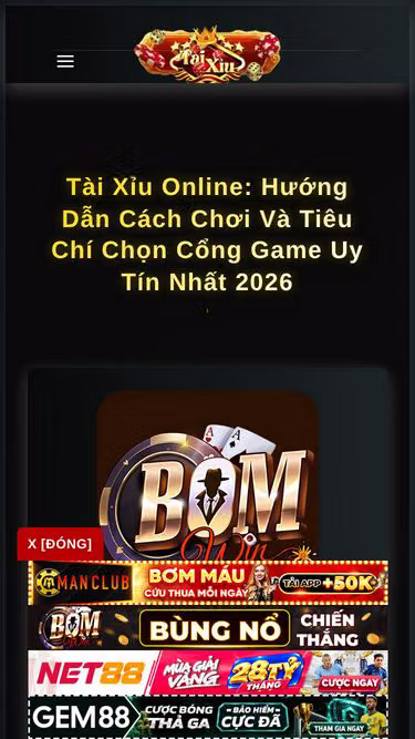 Screenshot of damconuong.me