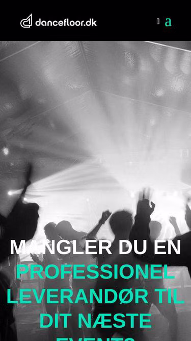 Screenshot of dancefloor.dk