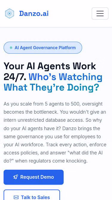 Screenshot of danzo.ai