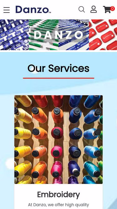 Screenshot of danzo.com.au
