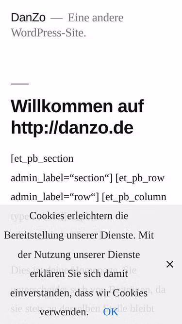 Screenshot of danzo.de