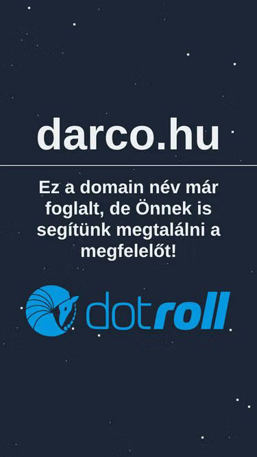 Screenshot of darco.hu