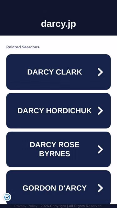 Screenshot of darcy.jp