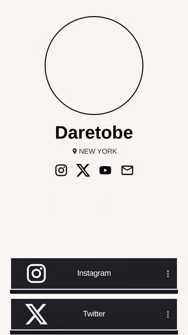 Screenshot of daretobe.info