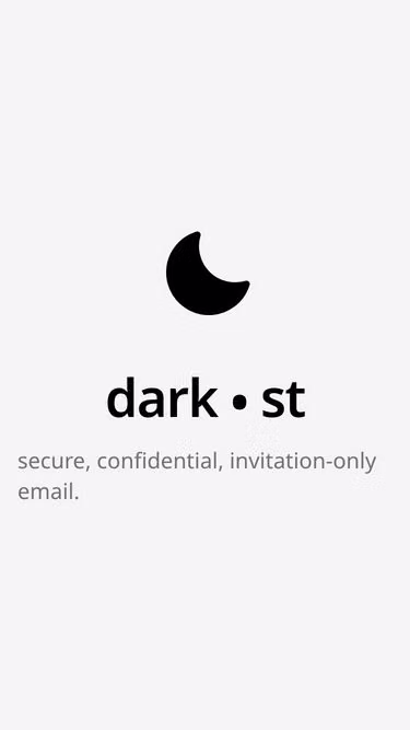 Screenshot of dark.st