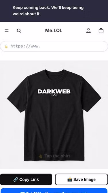 Screenshot of darkweb.lol