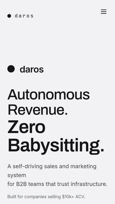 Screenshot of daros.io