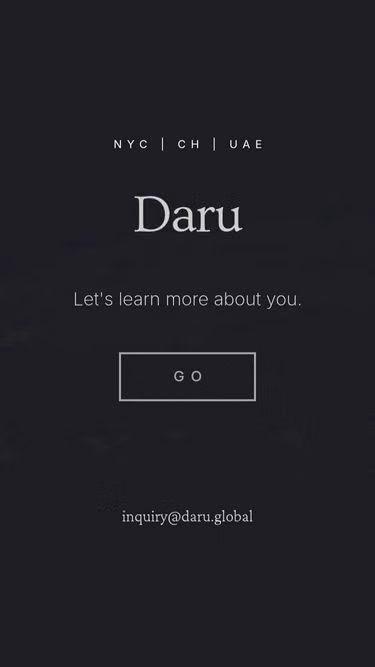 Screenshot of daru.global