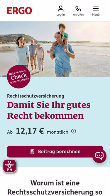 Screenshot of das.de