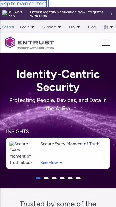 Screenshot of datacard.co.uk