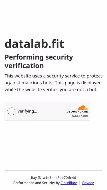 Screenshot of datalab.fit