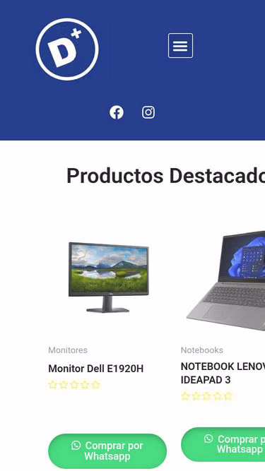 Screenshot of dataplus.com.py