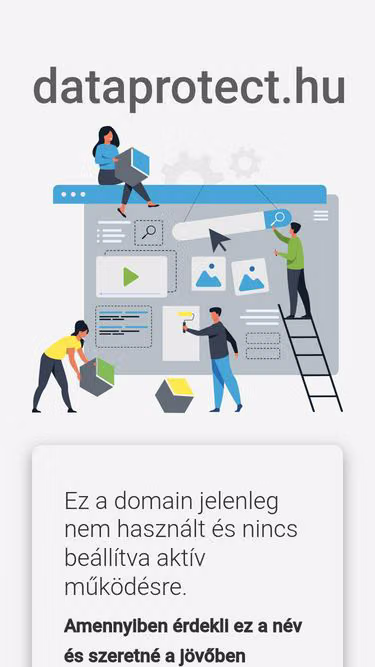Screenshot of dataprotect.hu