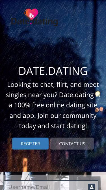 Screenshot of date.dating