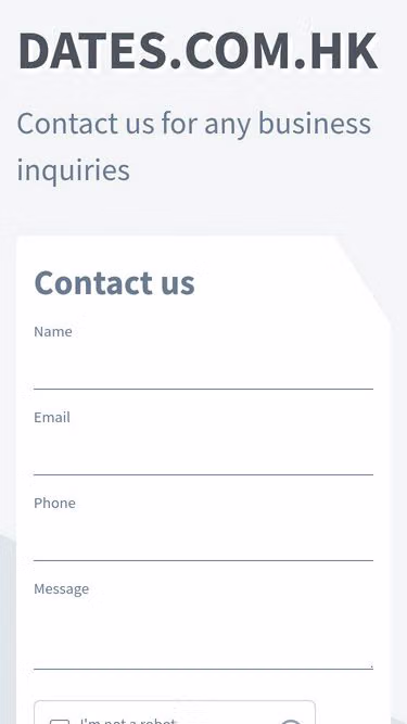 Screenshot of dates.com.hk