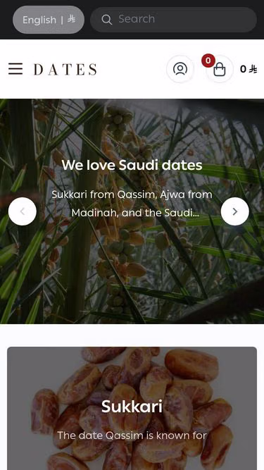 Screenshot of dates.com.sa
