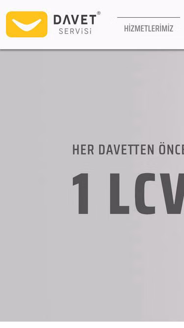 Screenshot of davet.club