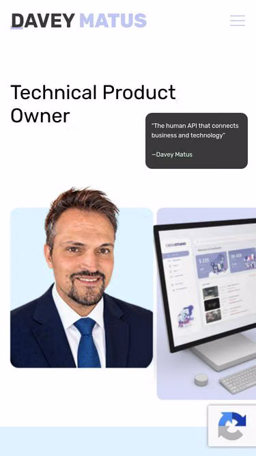 Screenshot of davey.ch