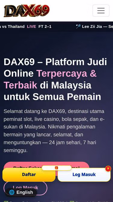 Screenshot of dax69.games