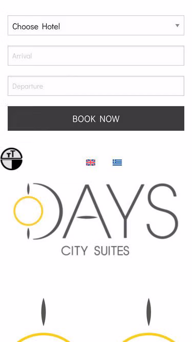 Screenshot of days.gr