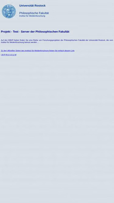 Screenshot of dbsp.de