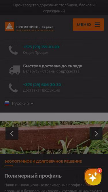 Screenshot of dcb.by