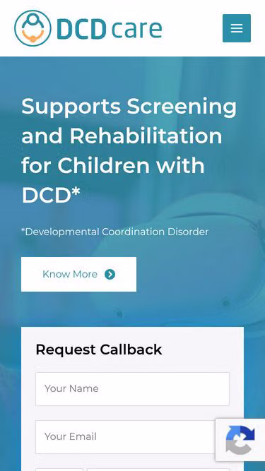 Screenshot of dcd.care