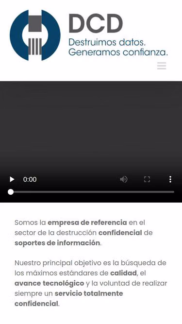 Screenshot of dcd.es