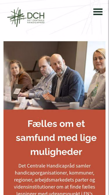 Screenshot of dch.dk