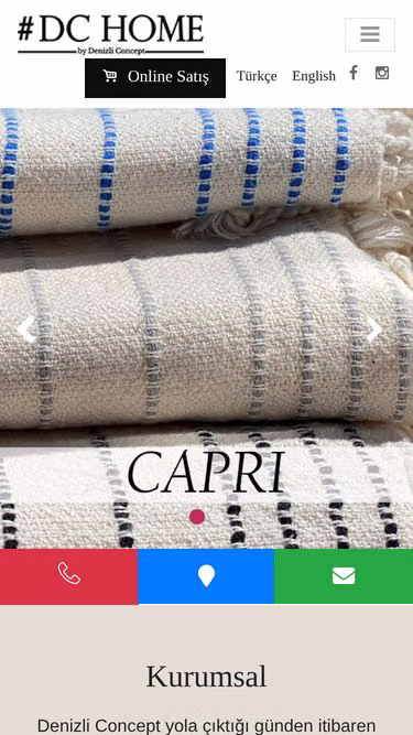 Screenshot of dchome.com.tr