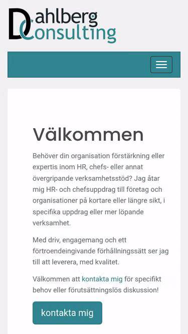 Screenshot of dconsult.se