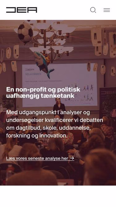 Screenshot of dea.nu