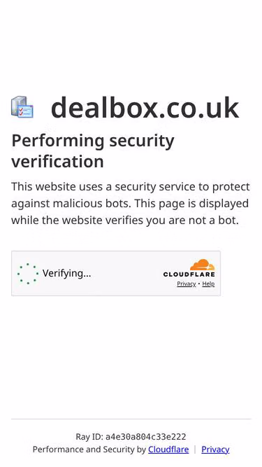 Screenshot of dealbox.co.uk