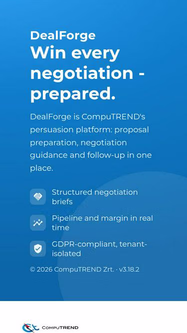 Screenshot of dealforge.hu
