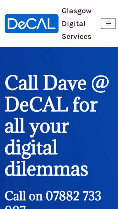 Screenshot of decal.co.uk