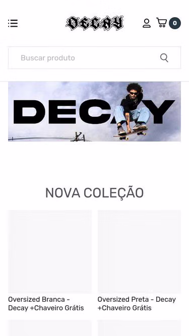 Screenshot of decay.com.br