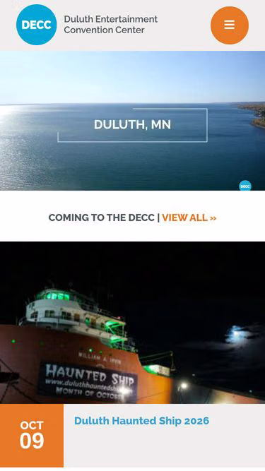 Screenshot of decc.org