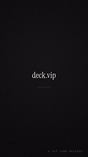 Screenshot of deck.vip