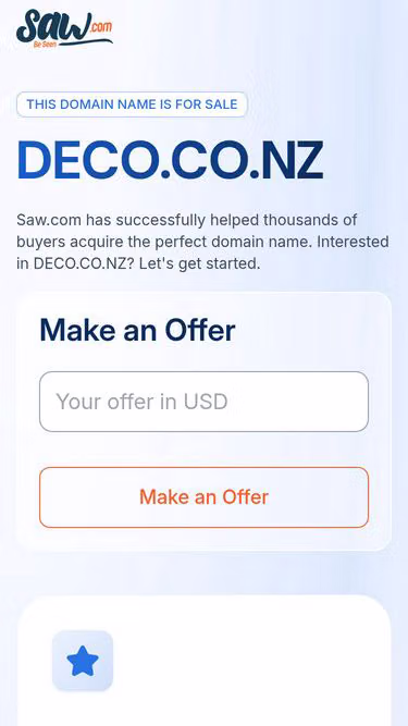 Screenshot of deco.co.nz