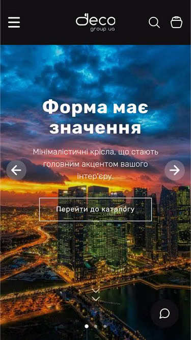 Screenshot of deco.lviv.ua