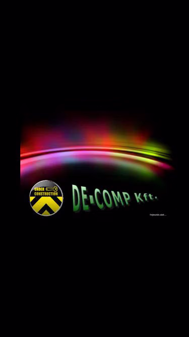 Screenshot of decomp.hu
