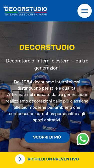 Screenshot of decorstudio.it