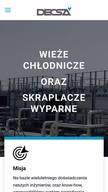 Screenshot of decsa.pl