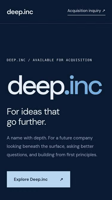 Screenshot of deep.inc