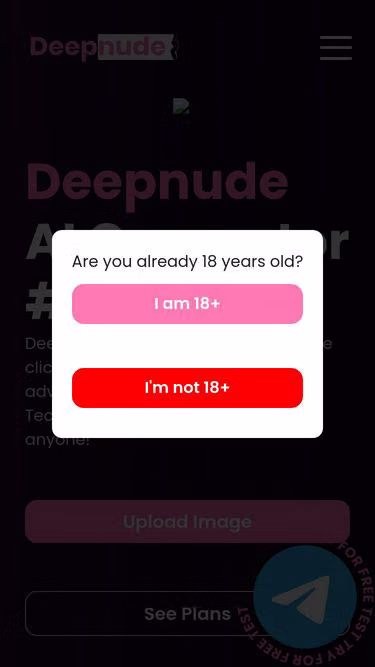 Screenshot of deepnude.us