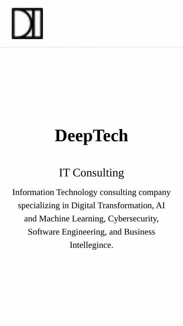 Screenshot of deeptech.sa