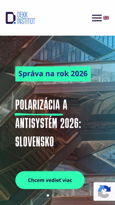 Screenshot of dekk.sk