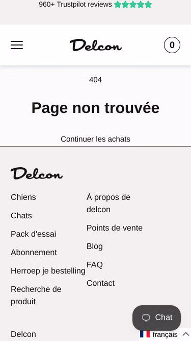Screenshot of delcon.fr