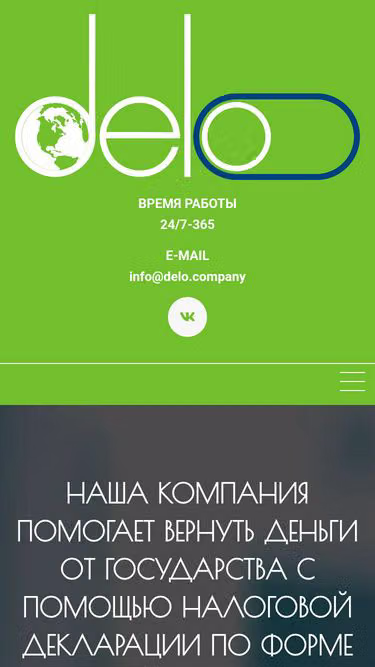 Screenshot of delo.company
